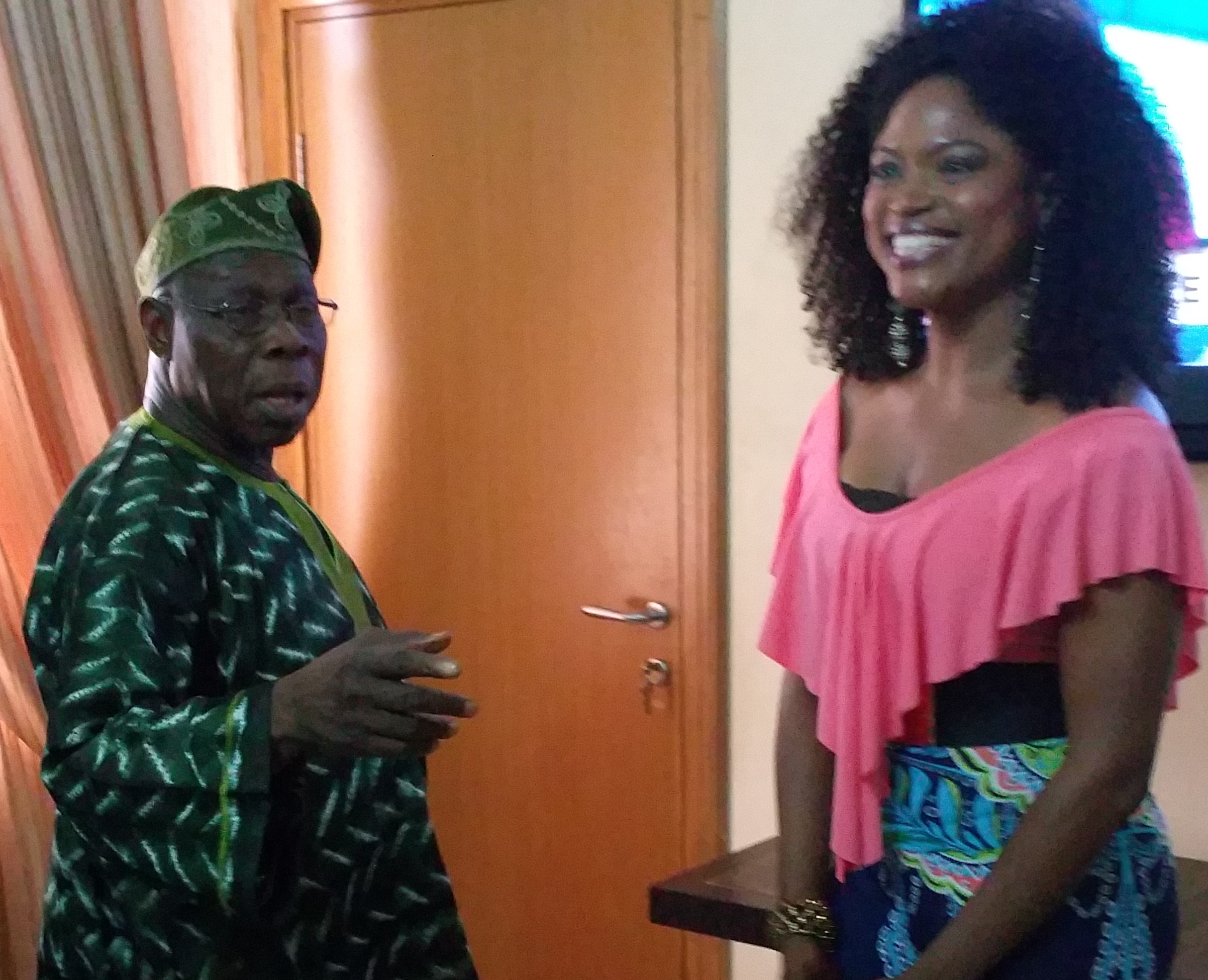 Courtesy visit to Chief (Dr.) Olusegun Obasanjo, Former President of